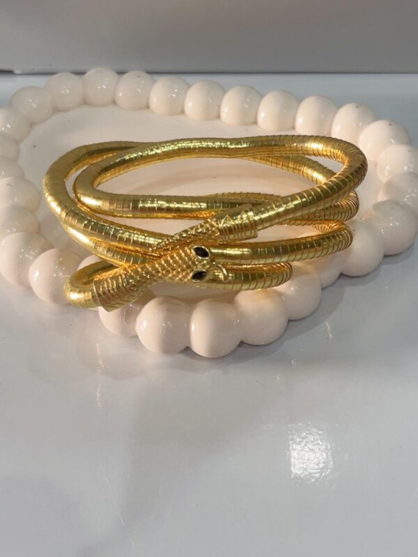 Viral Gold Snake Wrap